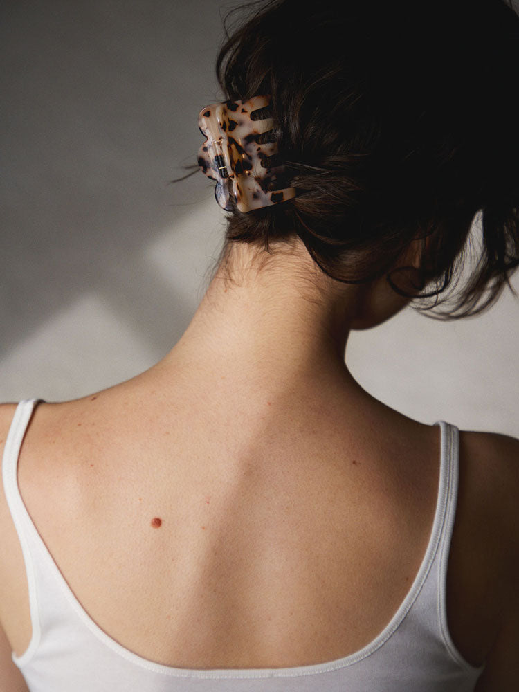 Maison hair Clip in MARBLE