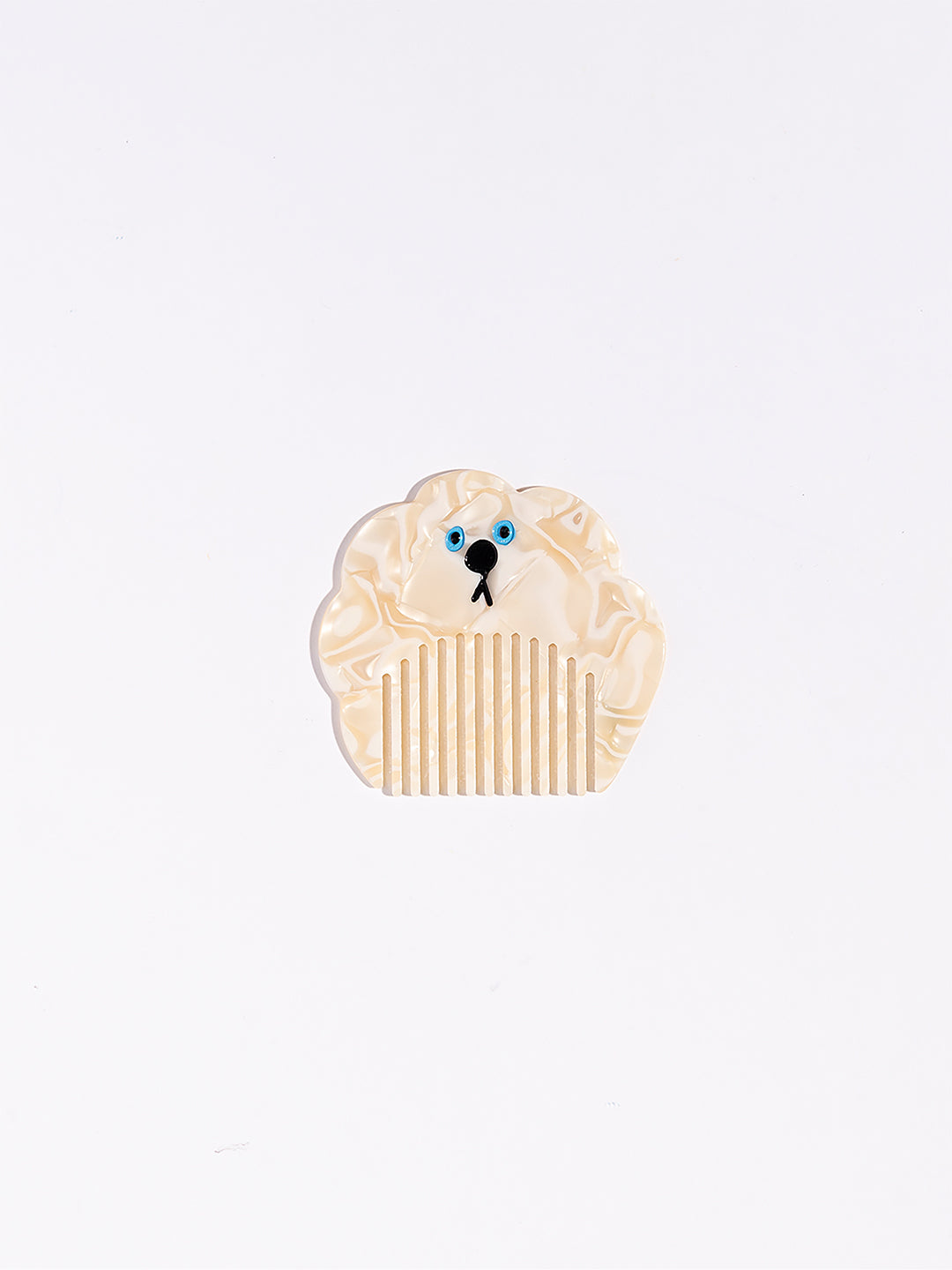 DOG COMB in Beige