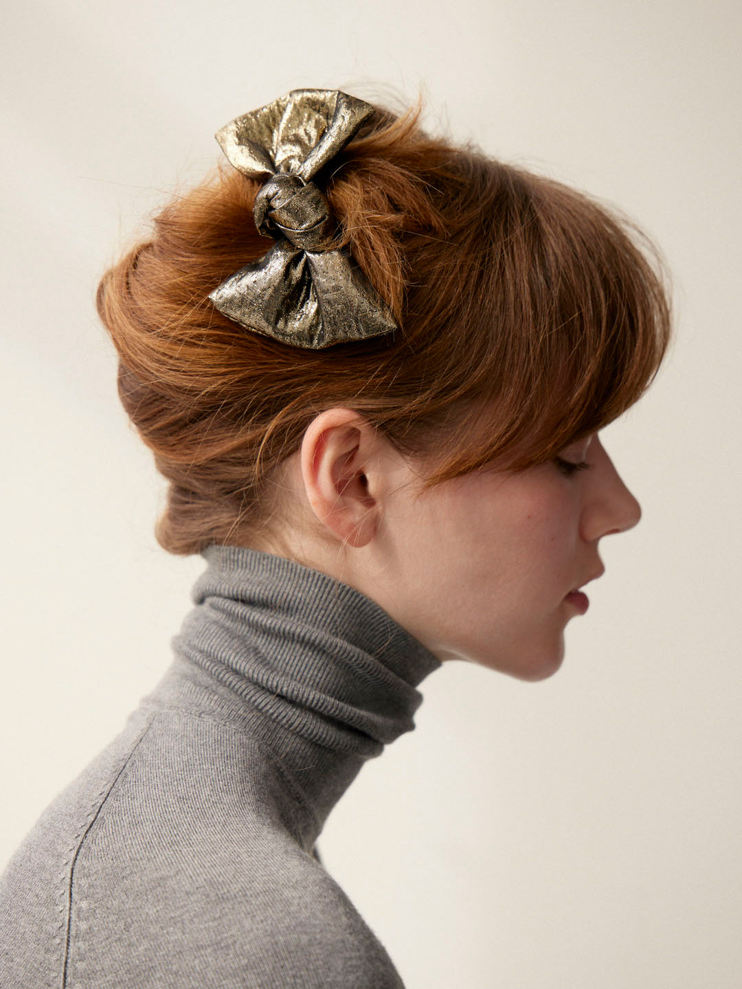 Gabrielle Ribbon Valetta in Gold