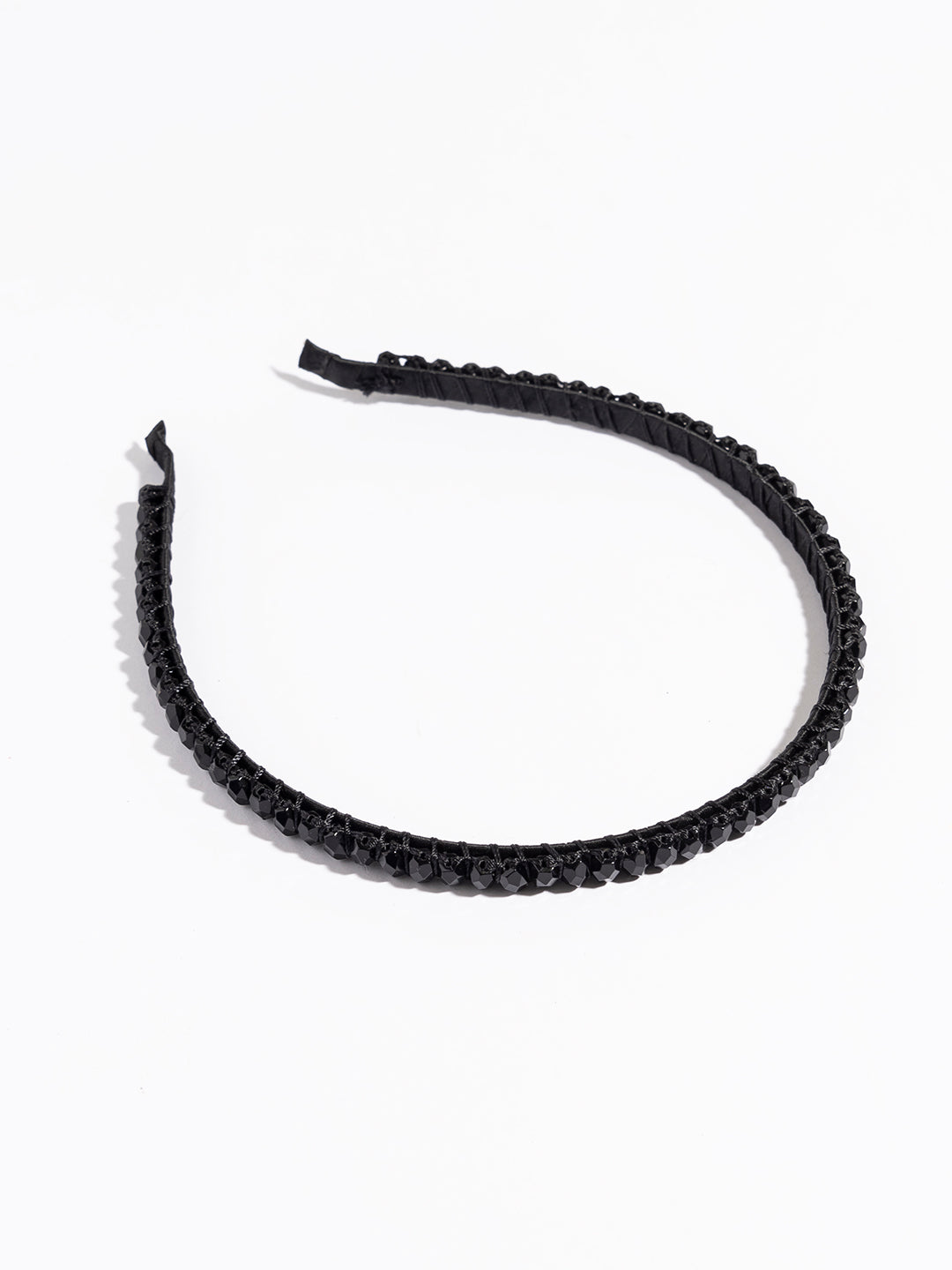 JADE Serre-tete Fin in Black