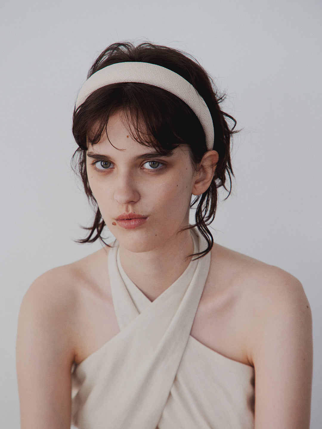 LOU Serre-tête in ivory
