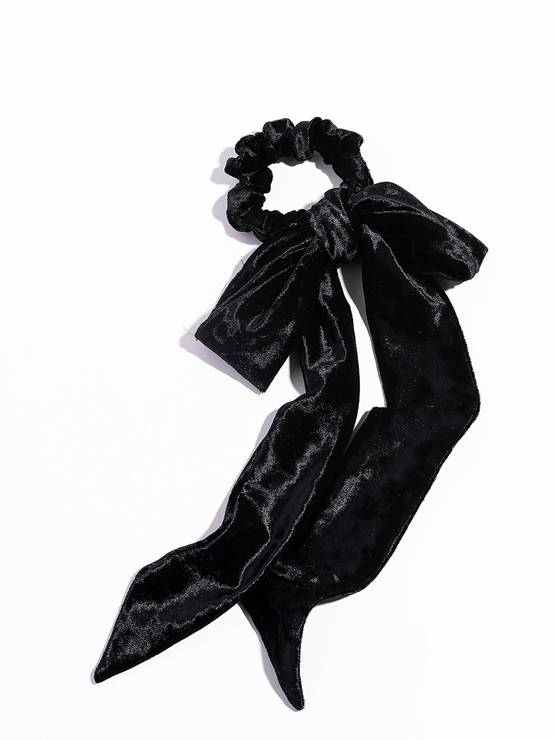 JEANNE Ribbon in Velvet in Black