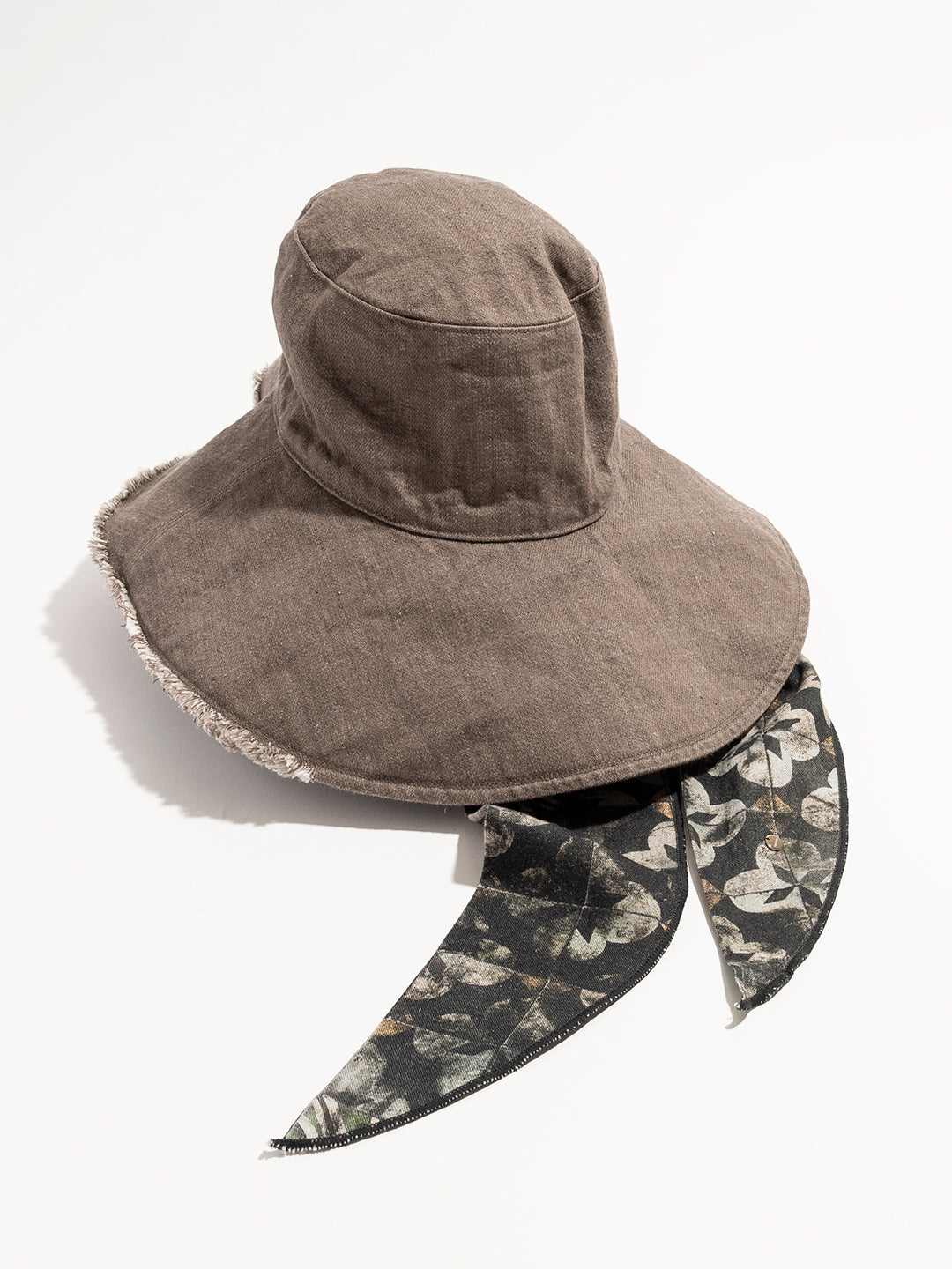 KIJIMA TAKAYUKI×TRESSE DENIM HAT in GRY-BLKtile
