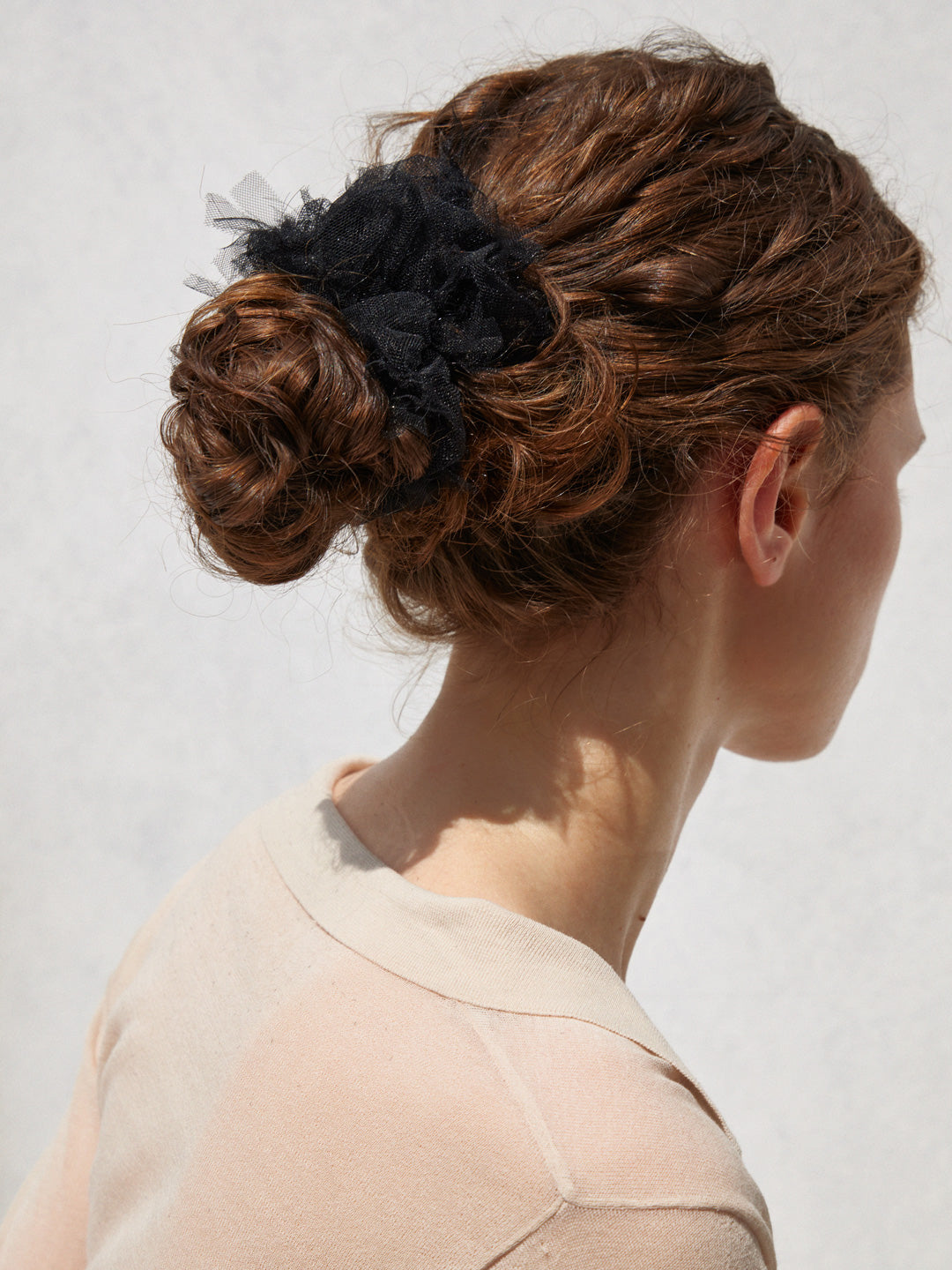 TULLE Chouchou in Black
