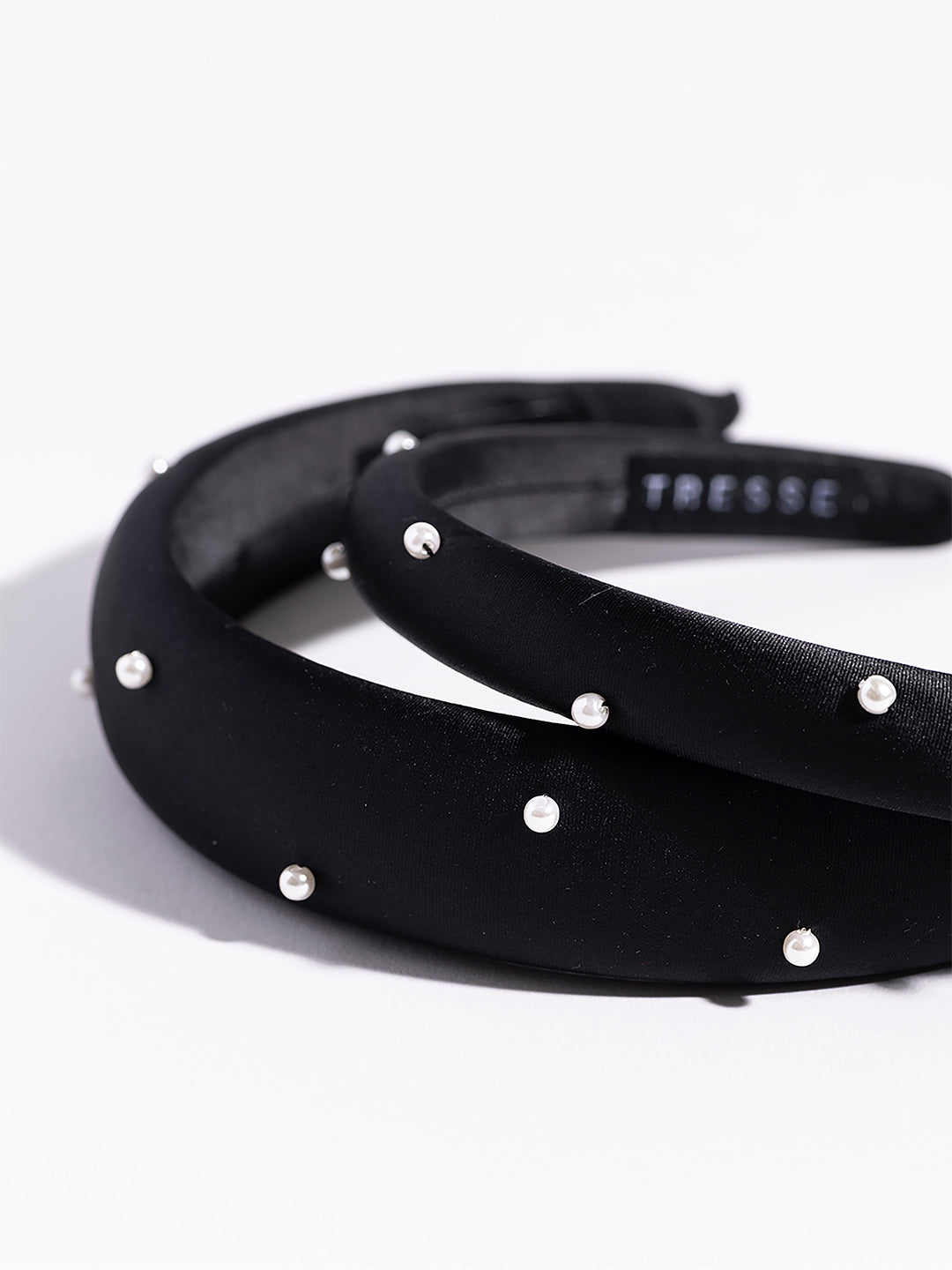 PETITE Perle Serre-tête Grand in Black