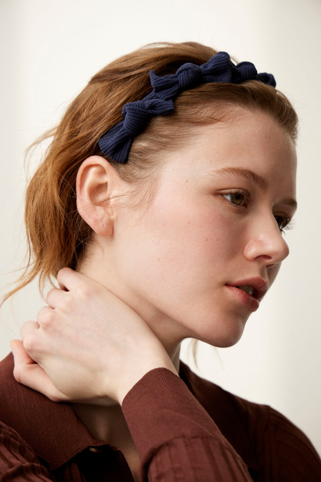 Ribbon Serre-tête in Blue