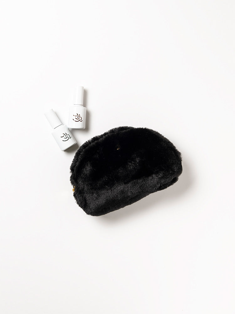 【TRESSE+uka 】PAULINE Pouch & uka TRESSE study in Black & belle・mignon