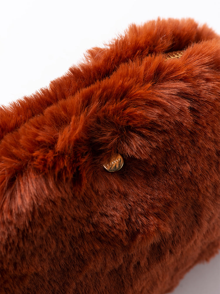 【TRESSE+uka 】PAULINE Pouch & uka TRESSE study in ORANGE & belle・mignon