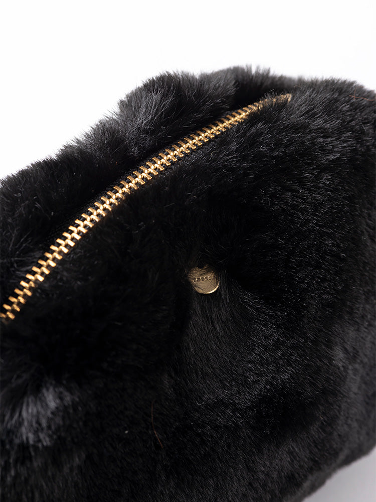 【TRESSE+uka 】PAULINE Pouch & uka TRESSE study in Black & belle・mignon