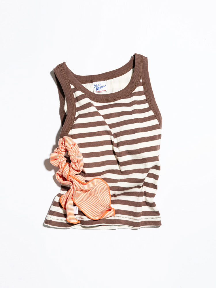 【TRESSE+Robert P. Miller 】”Prib A/S Tank×Chouchou" in Coconut×Orange
