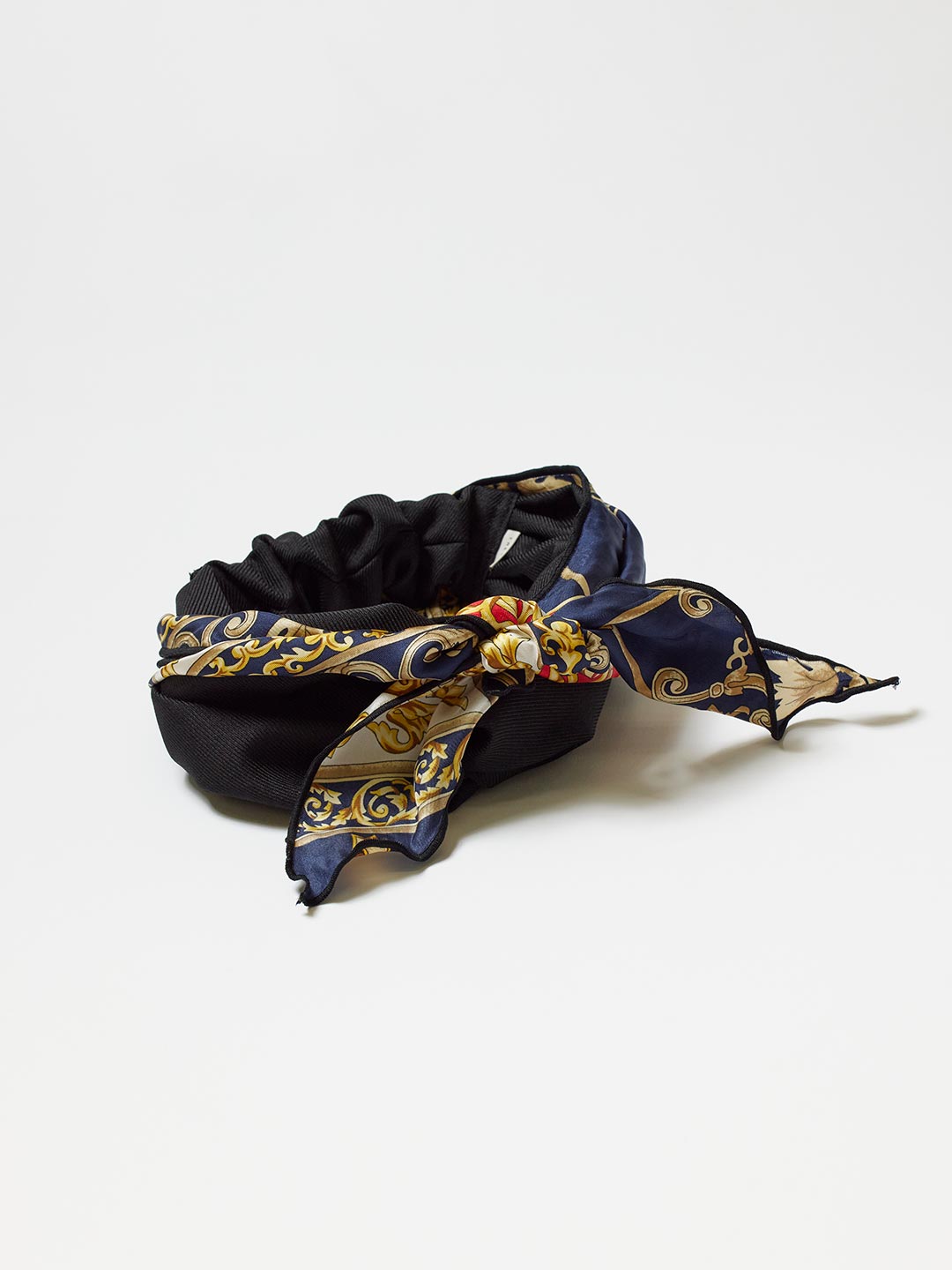 TRESSE×MAISON No.8 Scarf Turban in Black