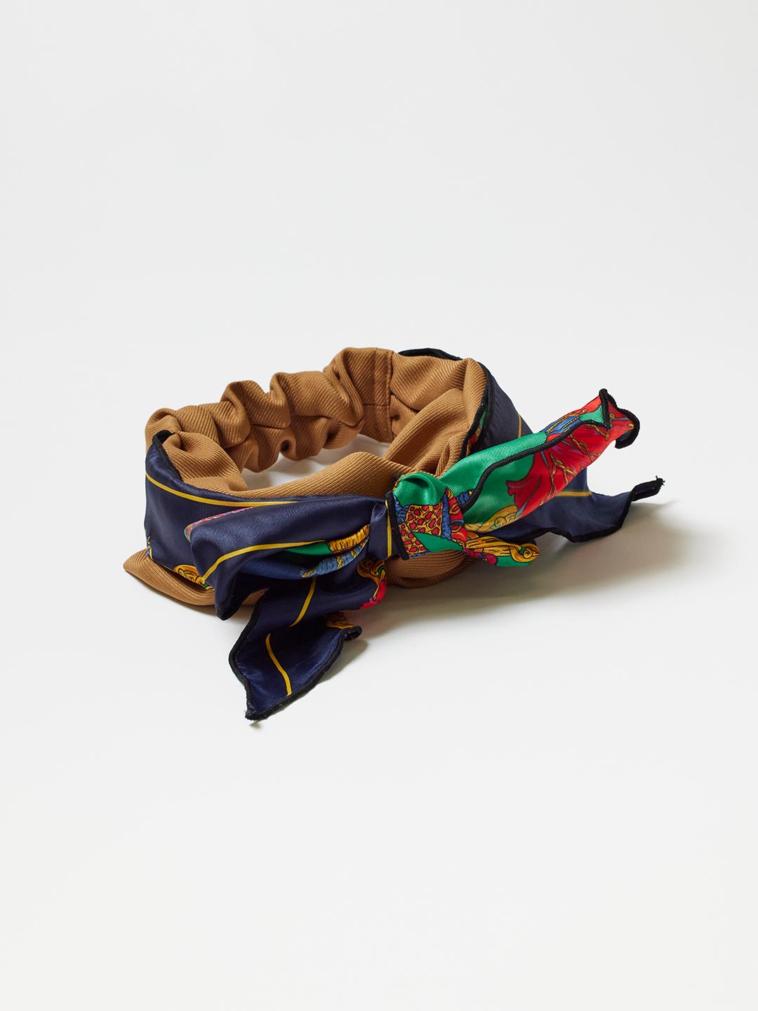 TRESSE×MAISON No.8 Scarf Turban in Beige