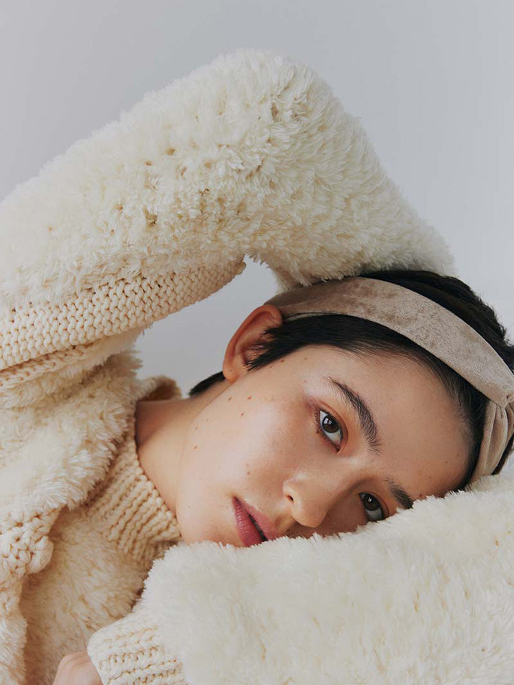 BRIGITTE Serre-tête in Beige